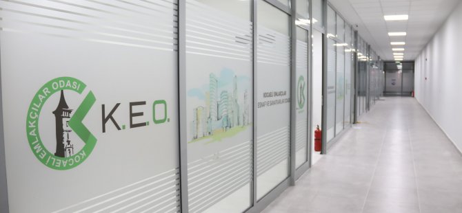 KESOB’un yeni yerinde işlem tamam