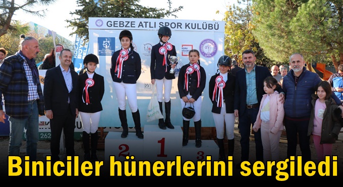 Biniciler hünerlerini sergiledi