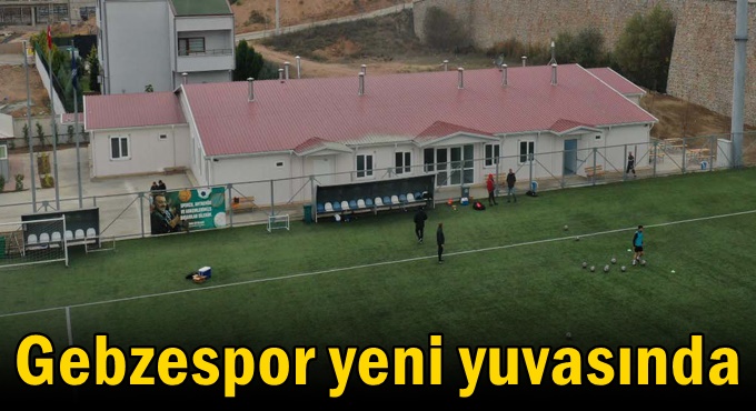 Gebzespor yeni yuvasında