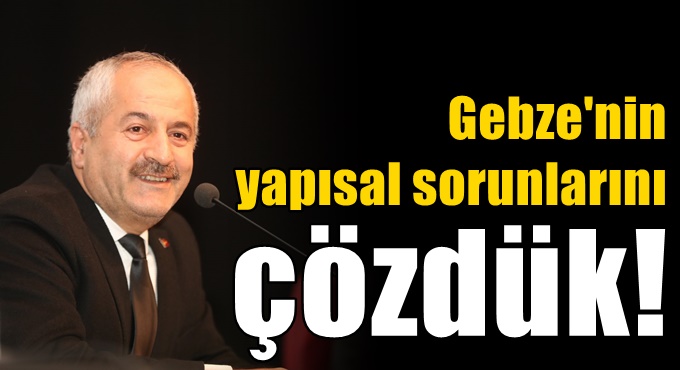 Gebze'de yılın son meclisi gerçekleşti!