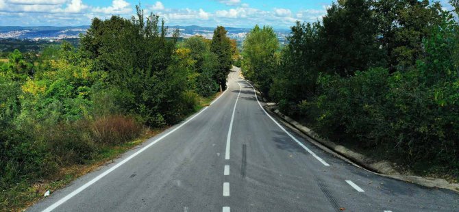 Başiskele İstiklal ve Cumhuriyet’te yol çizgileri çizildi