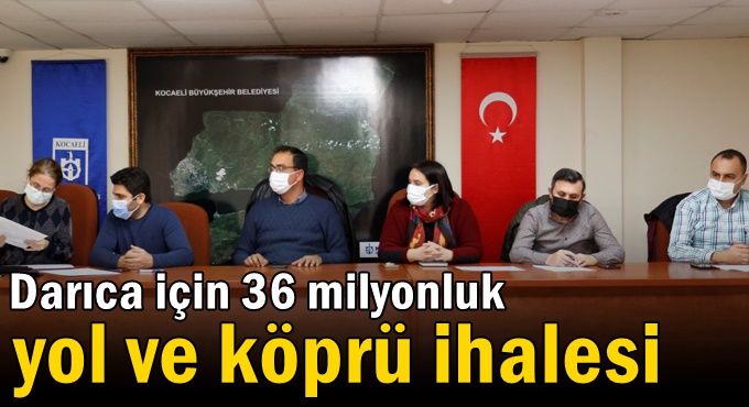 Darıca için 36 milyonluk yol ve köprü ihalesi