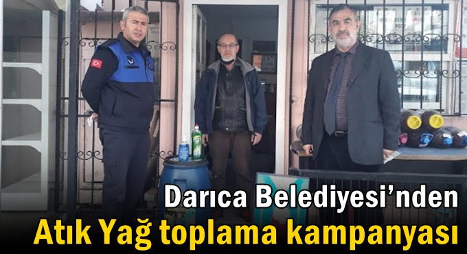 Darıca Belediyesi’nden Atık Yağ Toplama Kampanyası