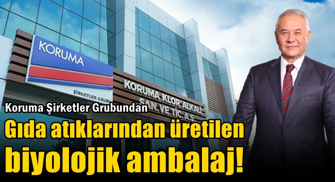 Gıda atıklarından üretilen biyolojik ambalaj!