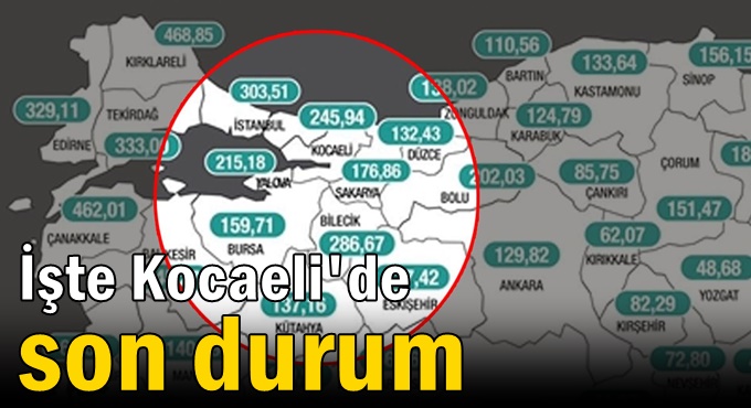 İşte Kocaeli'de son durum