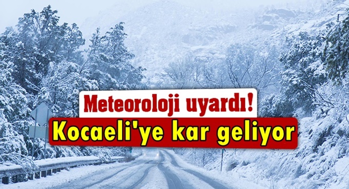 Meteorolojiden kar ve soğuk hava uyarısı