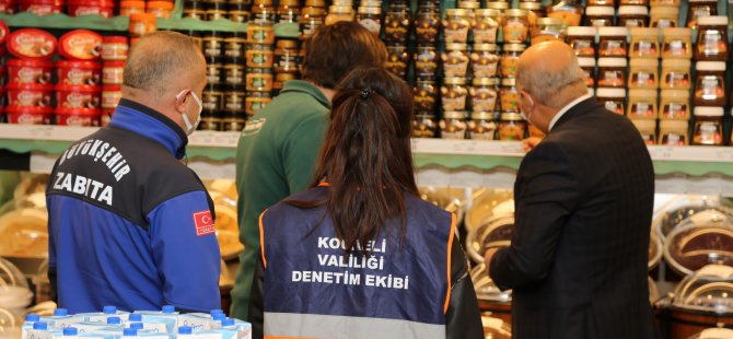Zabıta ve Ticaret İl Müdürlüğünden ortak denetim