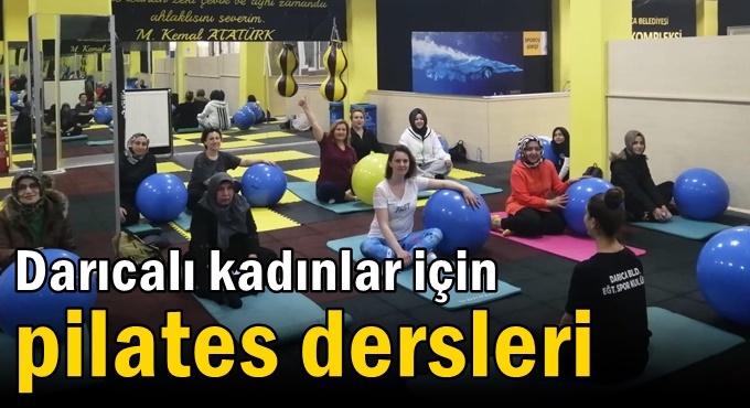 Darıcalı kadınlar için pilates dersleri