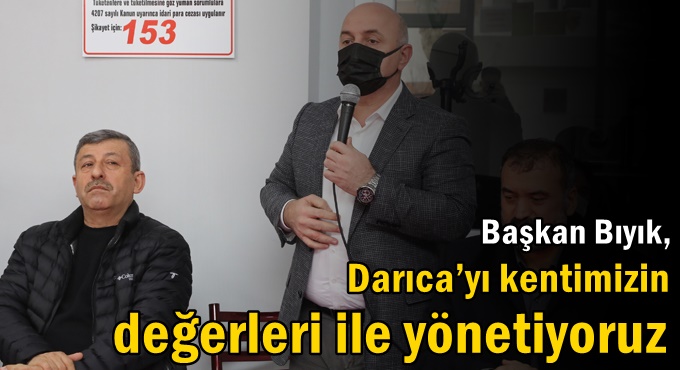 Başkan Bıyık, STK ve Dernekleri ziyaret etmeye devam ediyor