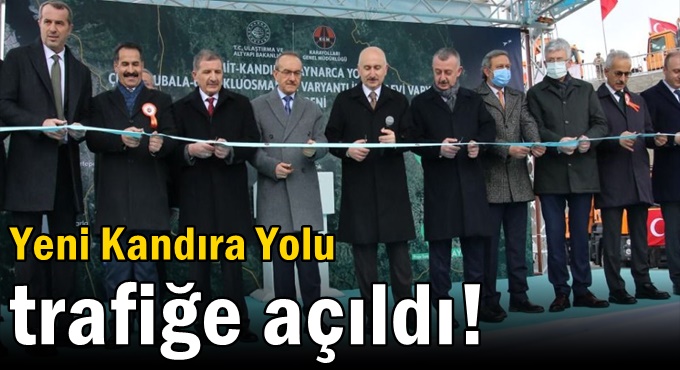 Yeni Kandıra Yolu trafiğe açıldı!