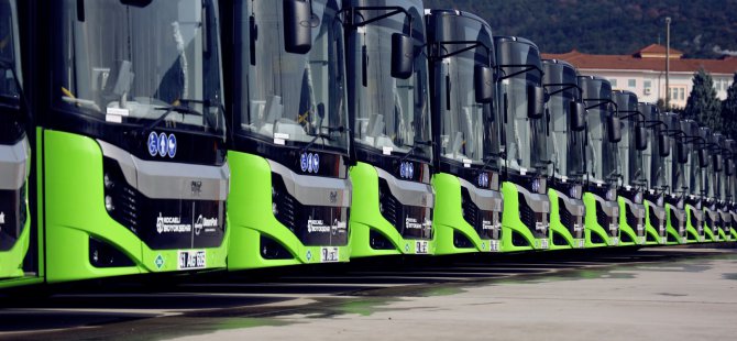 Büyükşehir’in 22 yeni otobüsü seferlere başladı