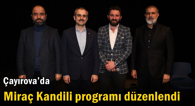 Çayırova’da Miraç Kandili programı düzenlendi