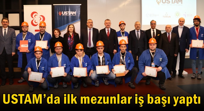 USTAM’da ilk mezunlar iş başı yaptı
