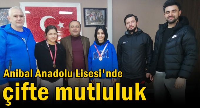 Anibal Anadolu Lisesi'nde iki Türkiye şampiyonluğu