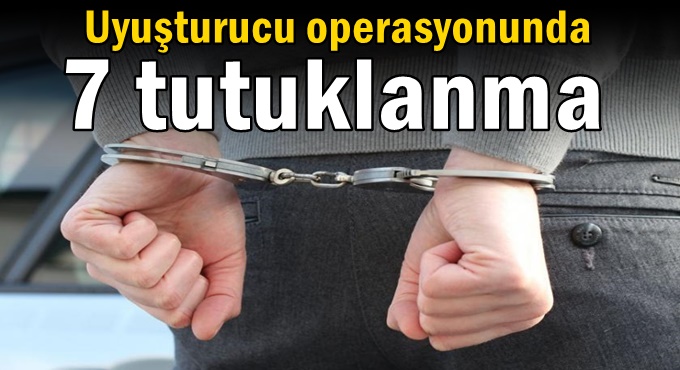 Kocaeli'deki uyuşturucu operasyonlarında 7 tutuklama