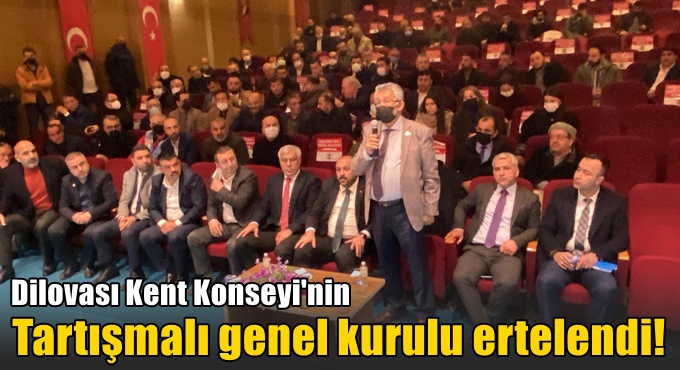 Dilovası Kent Konseyi genel kurulu ertelendi