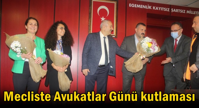 Mecliste Avukatlar Günü kutlaması