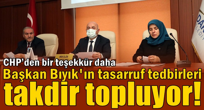 CHP’den Başkan Bıyık’a bir teşekkür daha