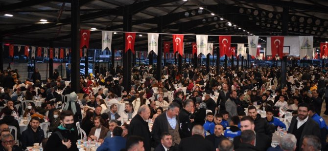 Kartepe'de 6 bin kişilik iftar