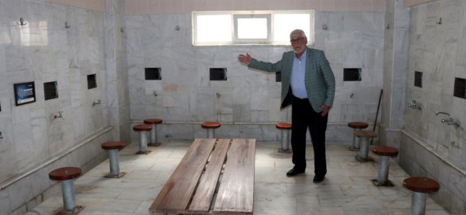 Büyükşehir, SEKA Camisi’nin şadırvan ve tuvaletlerini yeniledi