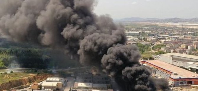 Boya fabrikasında patlama! 3 ölü