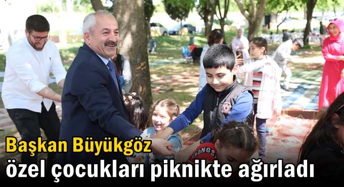 Başkan Büyükgöz  Özel Çocukları Piknikte Ağırladı