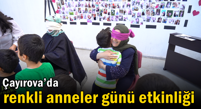 Çayırova’da renkli anneler günü etkinliği