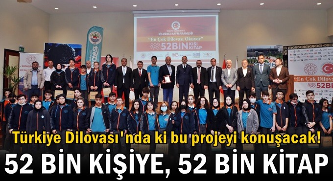 Türkiye Dilovası’nı konuşacak! 52 bin kişiye 52 bin kitap