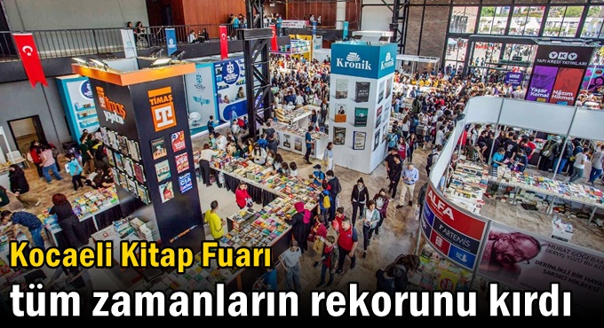 12. Kocaeli Kitap Fuarına 905 bin 946 ziyaretçi