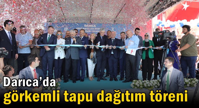 Yıldırım ve Bıyık, tapusuna kavuşan Neriman teyzenin evine misafir oldu