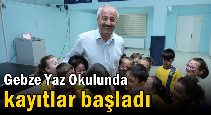 Gebze Yaz Okulunda Kayıtlar Başladı