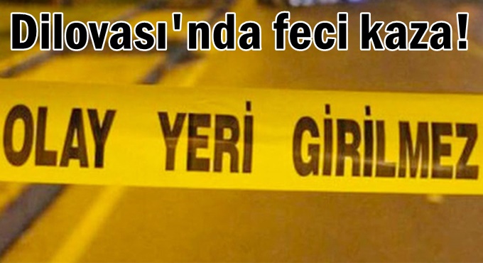 Feci kaza: Yolun karşısına geçerken tır çarptı!