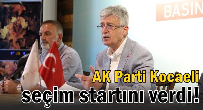 AK Parti Kocaeli seçim startını verdi