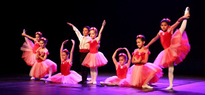 Geleceğin sanatçılarından muhteşem Bale Resitali