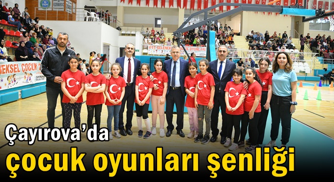 Çayırova’da çocuk oyunları şenliği
