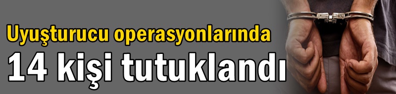 Kocaeli'de uyuşturucu operasyonu!