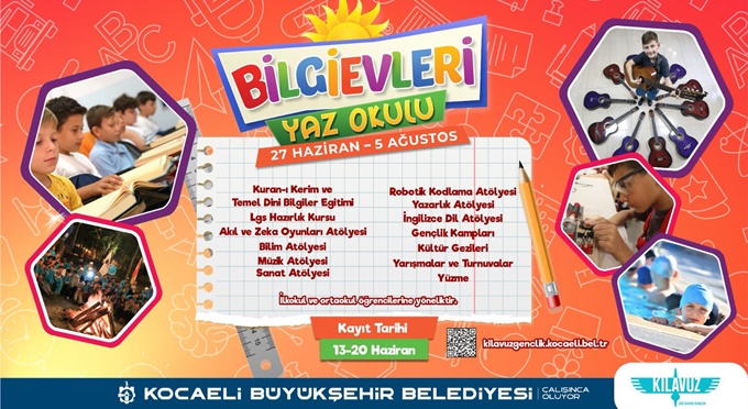 Bilgievleri ve Akademi Lise’de yaz okulu kayıtları başladı