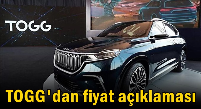 TOGG'dan fiyat açıklaması