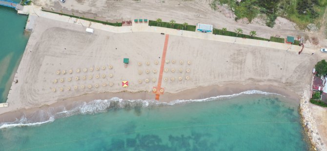 Seyrek Plajı’na TÜRÇEV’den tam not