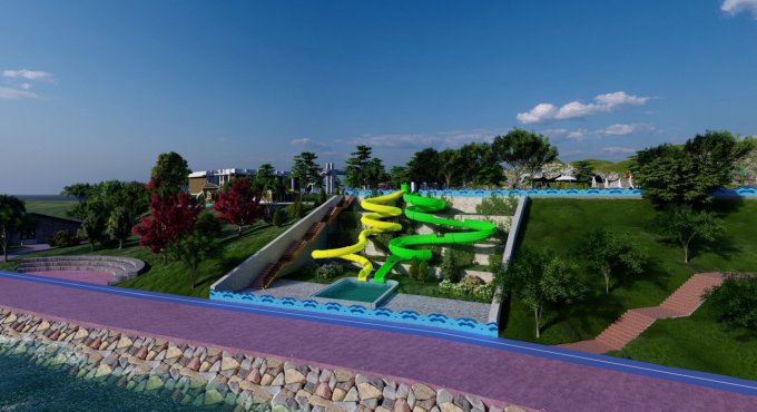 Değirmendere’ye çift kaydıraklı aquapark