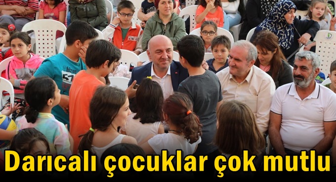 Darıca Belediyesi, eğlenceyi mahallede çocukların ayağına götürüyor