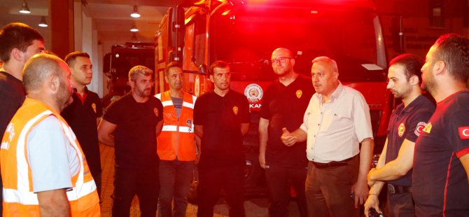 Kocaeli’den Marmaris’teki yangın söndürme çalışmalarına destek