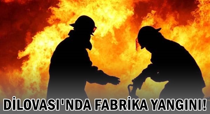 Dilovası'nda fabrika yangını!