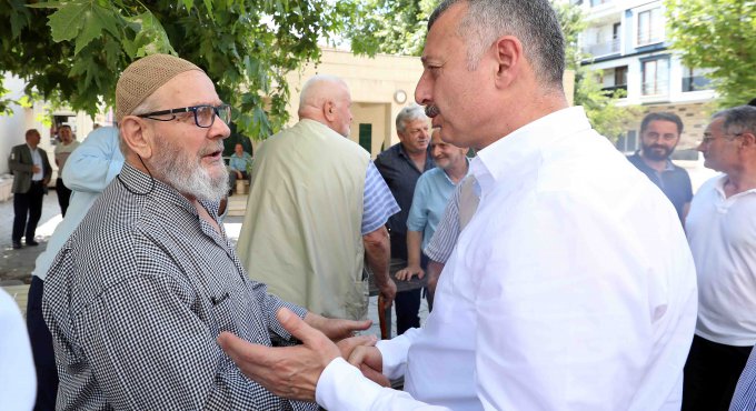 Vatandaşlardan Başkan Büyükakın’a,  “Biz dua ordusuyuz, sizler hizmet ordusu”