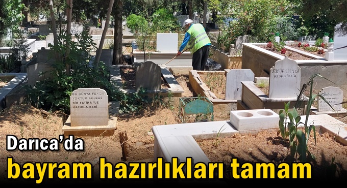 Darıca’da bayram hazırlıkları tamam