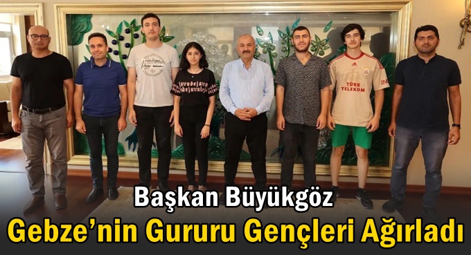 Başkan Büyükgöz Gebze’nin Gururu Gençleri Ağırladı