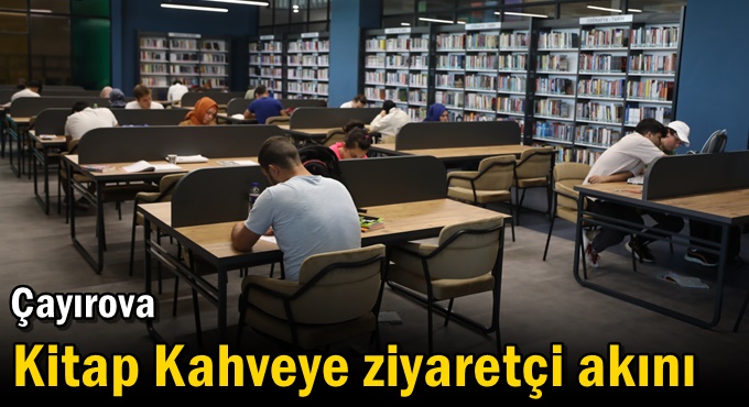 Kitap Kahveye ziyaretçi akını