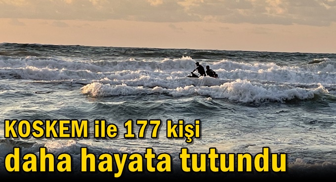 KOSKEM ile 177 kişi daha hayata tutundu