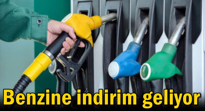 Benzine indirim geliyor