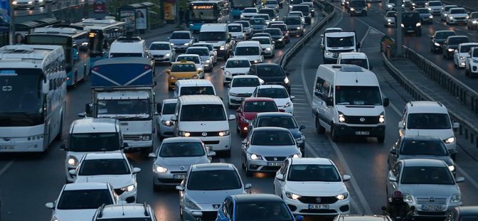 Kocaeli’deki araç sayısı 455 bini geçti